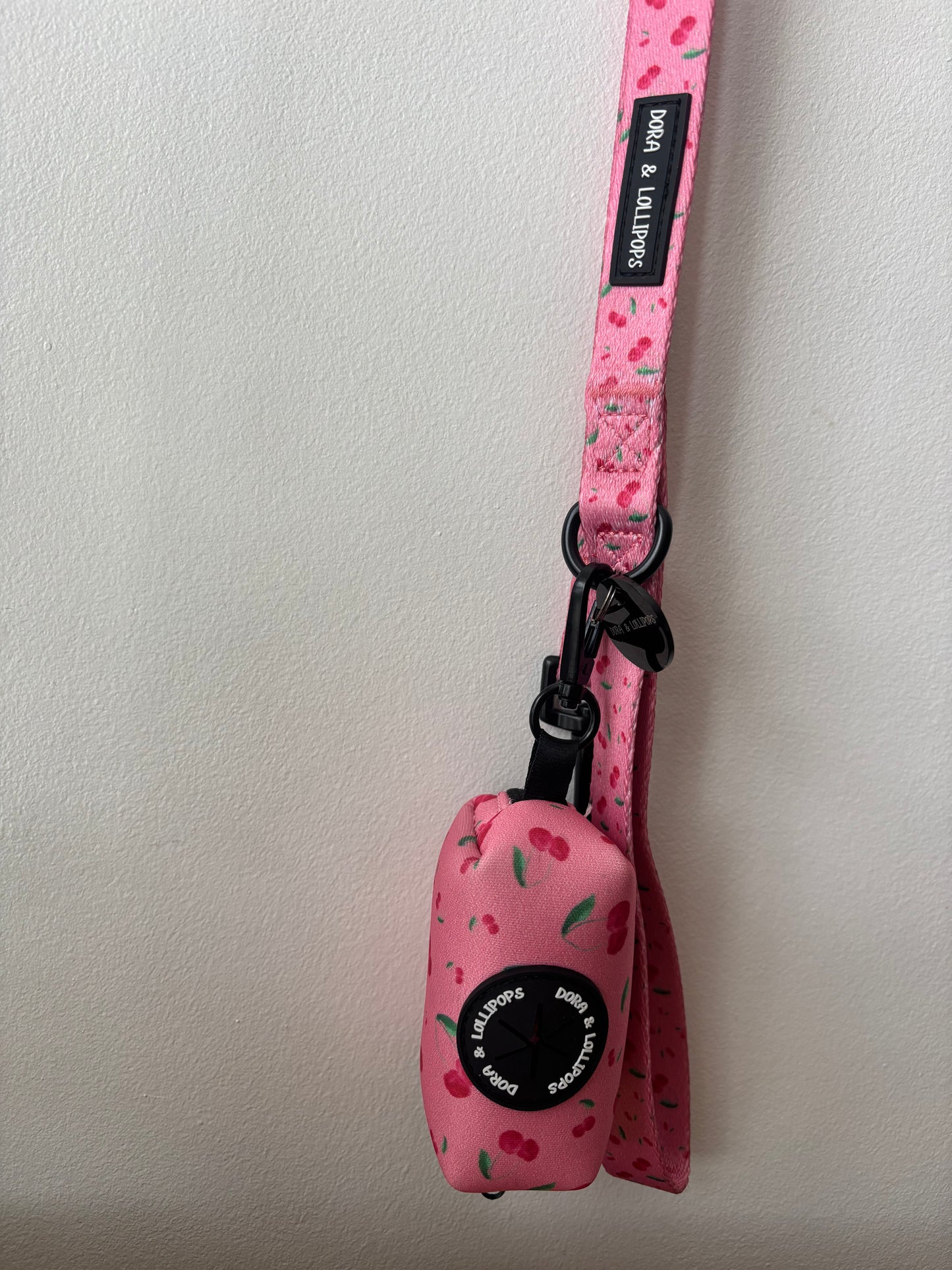 Cherry Drops Poop Bag Holder / Mini Treat Bag
