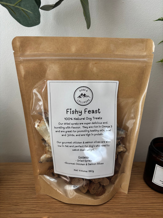 Fishy Feast Natural Dog Treats