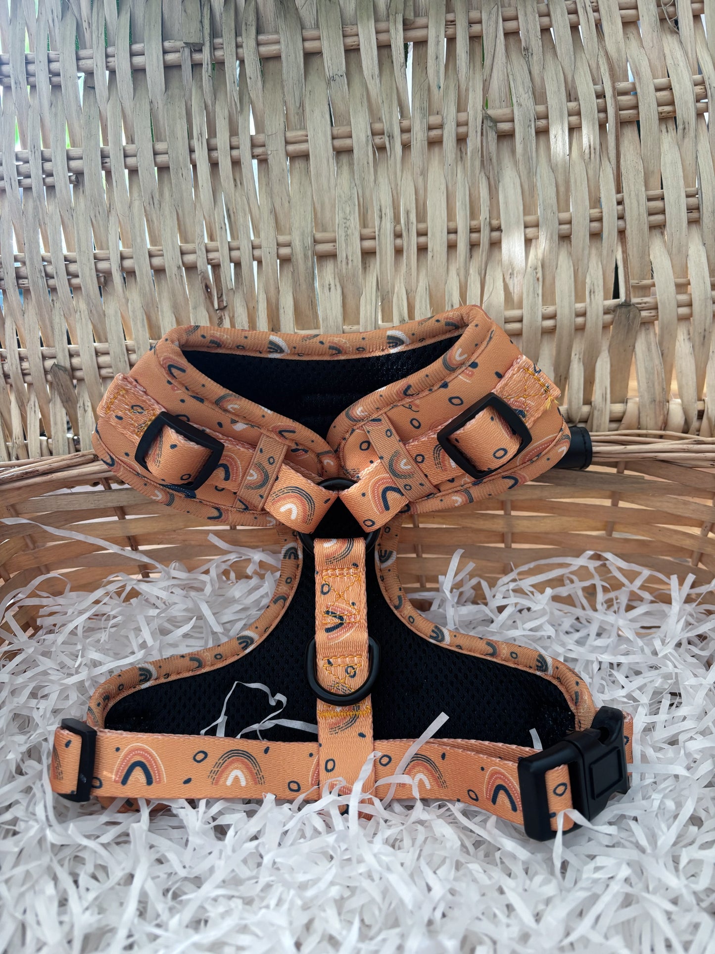 Boho Rainbows Neoprene Dog Harness
