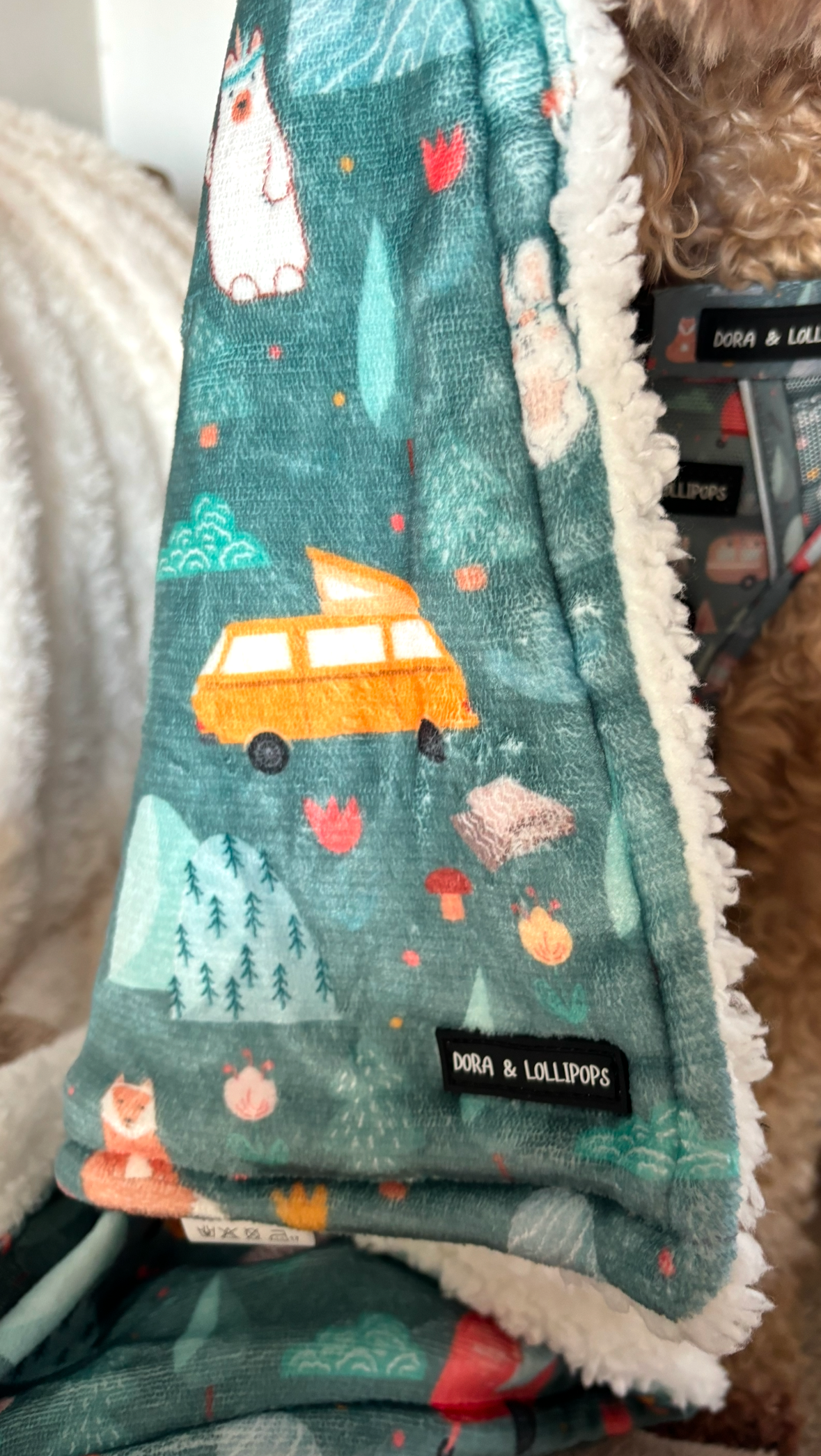 Outdoor Explorer Fleece Snuggle Blanket