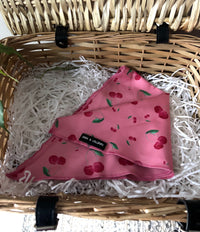 Cherry Drops Bandana / Neck Scarf